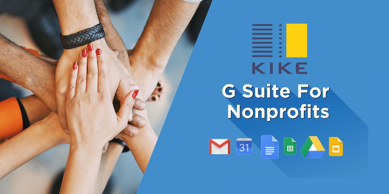 Migracja zespołu KIKE do G Suite for Non-Profits