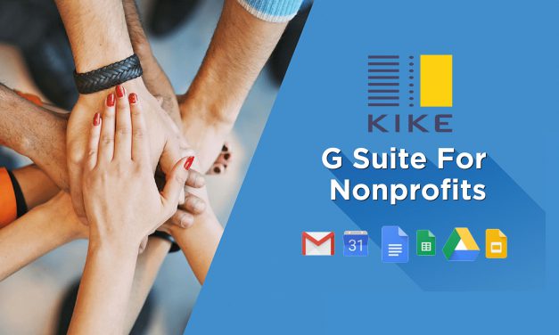 Migracja zespołu KIKE do G Suite for Non-Profits